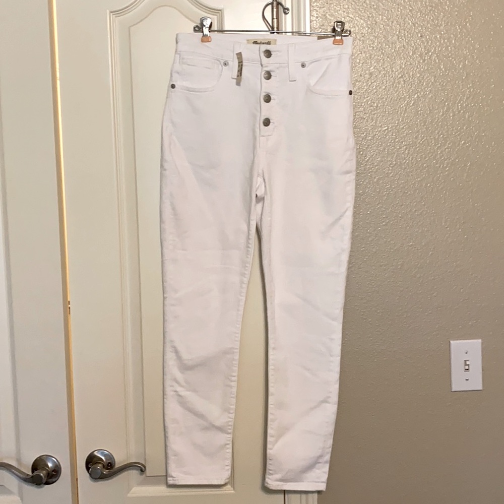 Madewell Curvy High Rise Skinny Crop Jeans